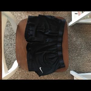Nike mesh shorts with spandex lining built in